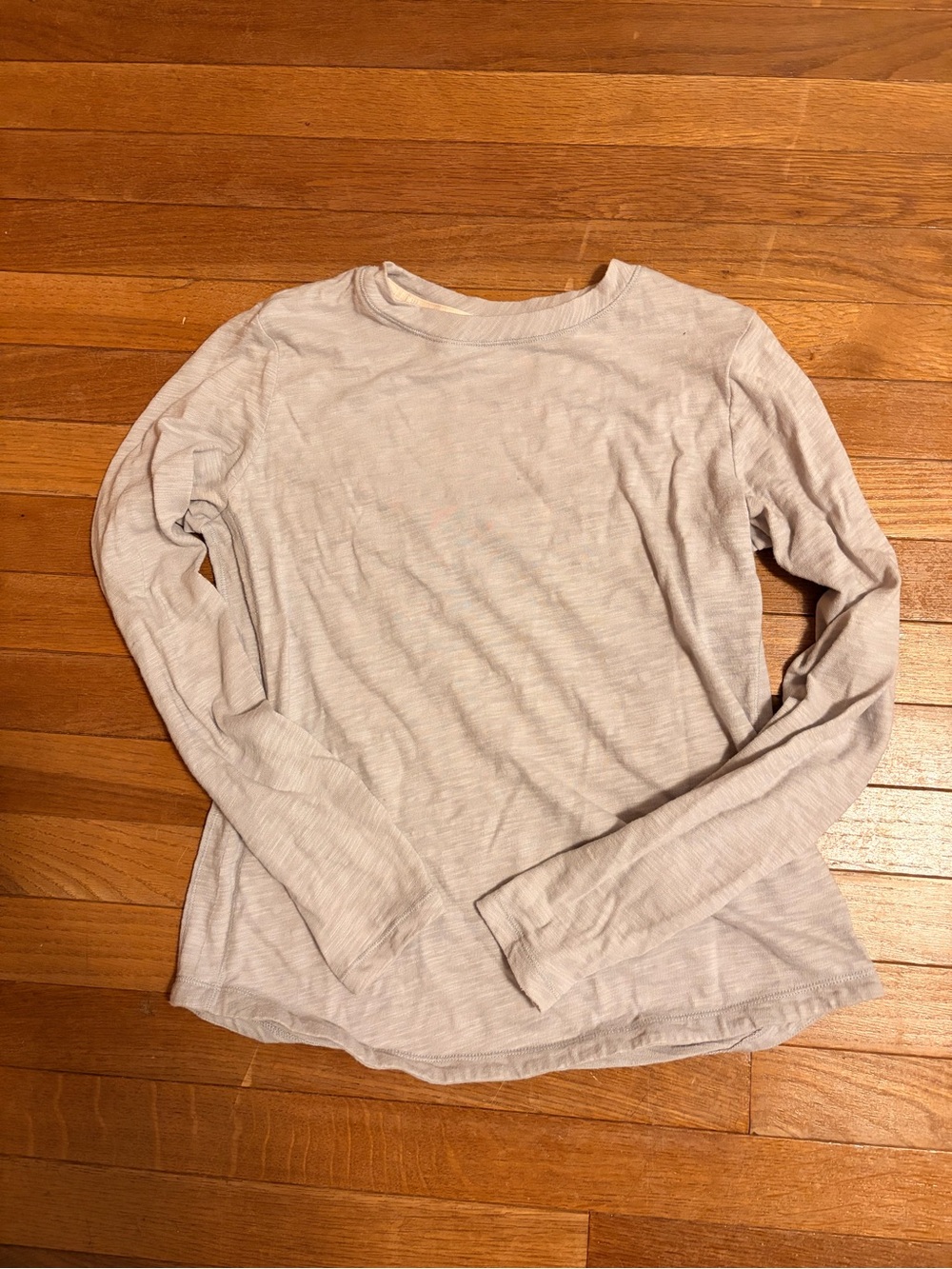 CALIA by Carrie Underwood Light Gray Long Sleeve Tee